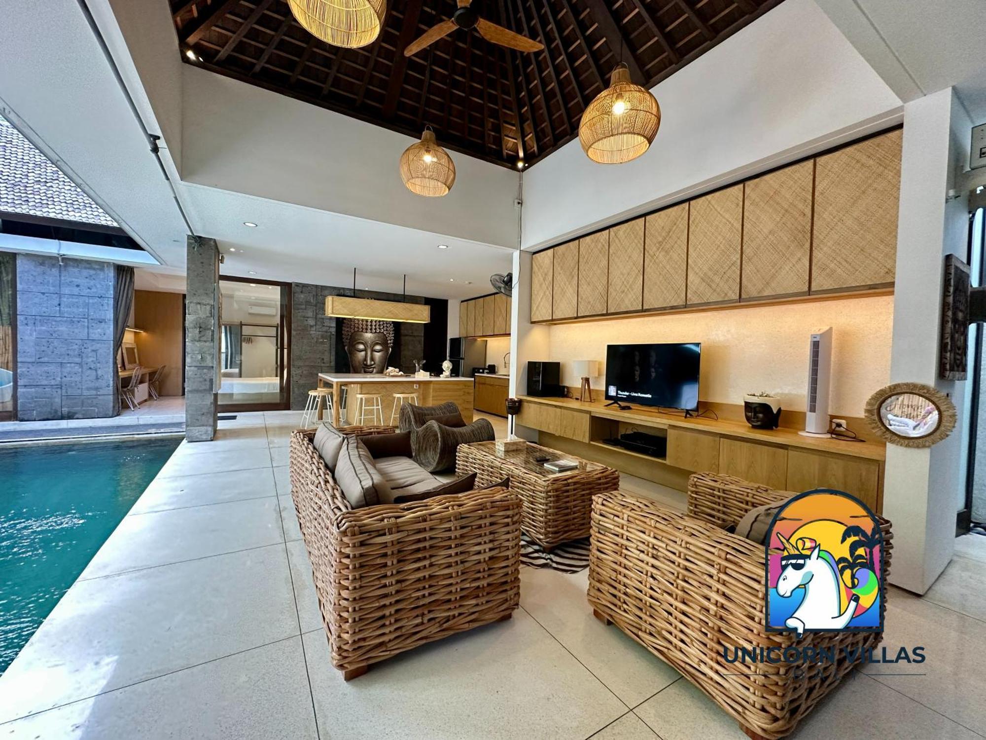 Villa Di Sawah - By Unicorn Villas Bali Kerobokan  Exterior photo